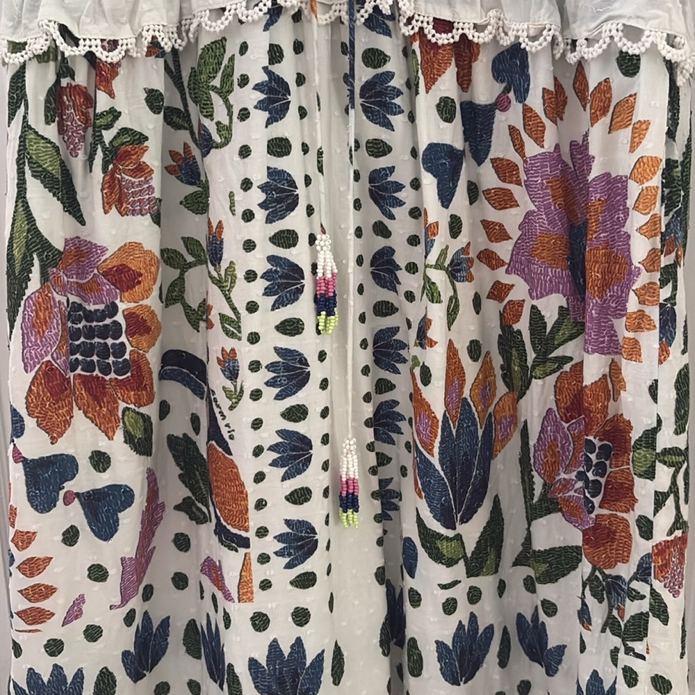 Farm Rio Multicolor Floral Maxi Dress - Picture 4 of 4